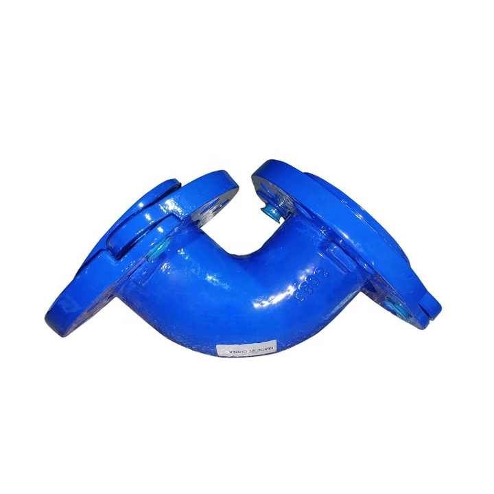 ISO2531 Ductile Cast Iron All Loose Flanged Tee Equal Flanged Tee