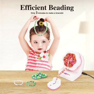 2024 New USB Automatic Beading <strong>Machine</strong> Weaving <strong>String</strong> Rice <strong>Bead</strong> and Broken Silver Adjustable Speed Electric Beading <strong>Machine</strong> Knit - Product Image 5