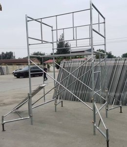 Khung giàn giáo hệ thống mạ kẽm thang thép di động khung giàn giáo cho xây dựng xây dựng - Product Image 4