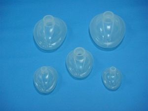 หน้ากากซิลิโคนระงับความรู้สึกแบบโค้งมนสำหรับ<span class=keywords><strong>เด็ก</strong></span>มาส์กยางใช้ซ้ำได้ - Product Image 6