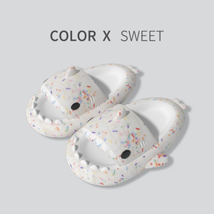 <span class=keywords><strong>Chanclas</strong></span> <span class=keywords><strong>de</strong></span> Tiburón con Punta Abierta, EVA, Pantuflas <span class=keywords><strong>de</strong></span> Invierno para Adultos, Secado Rápido, Impermeables, Transpirables, Ligeras, Venta al por Mayor, China, Verano - Product Image 6