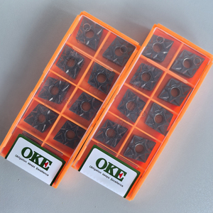 Insertos Cuadrados Negativos de Carburo de Tungsteno CNMG120404-MF OP1315, Recubrimiento CVD/PVD, HSS, OEM Personalizable, para Torno CNC, HRC40-60 - Product Image 6