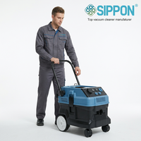Aspirateur industriel professionnel de classe M à grande capacité, haute efficacité, électrique, pour poussières sèches et humides, à tambour