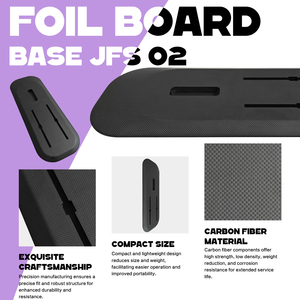 Hot Selling 3K Carbon Fiber Plate Adaptor for <b>Inflatable</b> Foil Surfing Board Unisex Ocean Waters 02 Foil Board Hot Selling 3 - Product Image 4
