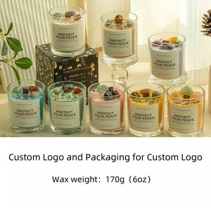 Nuevas Velas Aromáticas Hechas a Mano Personalizadas con Fragancia Duradera, Decoración Bonita para el Hogar para las Fiestas - Product Image 4