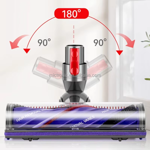 Tête de brosse de nettoyage à roulettes pour Dysons V6 V7 V8 <span class=keywords><strong>V</strong></span> 10 V11 aspirateur de remplacement tête de moteur brosse aspirateur - Product Image 4