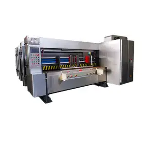 Suporte personalizado papelão ondulado impressora entalho máquina/Carton impressão equipamentos