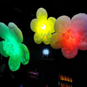 Événements romantiques en plein air déco led éclairage flottant suspendu à la décoration sauter plantes fleur gonflable - Product Image 5