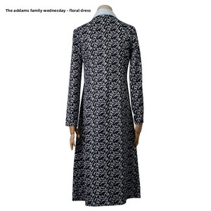 Disponibile - Vestito Cosplay Diagonal Twill di <span class=keywords><strong>Wednesday</strong></span> Addams (Famiglia Addams) per Halloween, Pezzo Unico, Vendita all'Ingrosso - Product Image 2