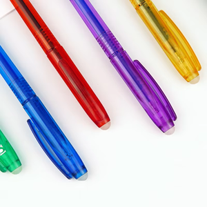 Dapat disesuaikan 0.5mm biru panas sensitif plastik Gel tinta pena ajaib dihapus bisa dihapus promosi sekolah kantor mewarnai NANMU - Product Image 3