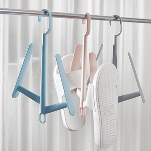 Multifunctional X Shape Shoe Drying Rack Hook Type White For Clothes And Shoes Balcony Use - Product Image 2