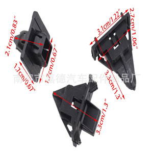 Toyota Fj Cruiser Dash <b>Frame</b> Kit 61118-35010 8 Piece Fixing <b>Clips</b> For 2007 2014 Models - Product Image 2