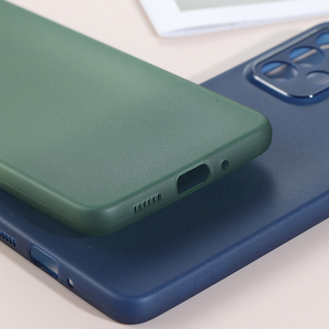 Funda Ultra delgada mate para móvil, cubierta transparente esmerilada de TPU suave para Samsung A04, A22, A23, A13, <span class=keywords><strong>4G</strong></span>, A13, A14, A33, A53, A73, A72, A52, 5G - Product Image 4