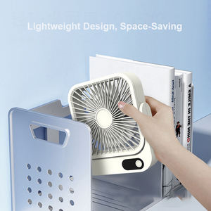 USB Mini Magnetic Smart Electric <b>Cooling</b> <b>Air</b> Conditioner Table <b>Fan</b> DC Portable USB <b>Fans</b> for Office Student Dormitory Bedside - Product Image 2
