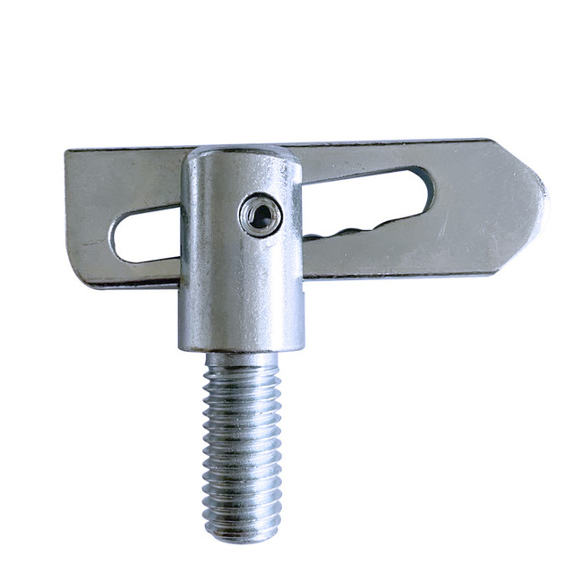 New Truck Pickup Zinc Plated Mild Steel Trailer Antiluce Catch with M12 Thread and 71x19.8mm Pin for Tailgate Repair