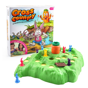 Jeu de société Xinhen : Dames, Aventure pour enfants, Piège, Défense du radis, Course de lapins, Échecs amusants - Product Image 1