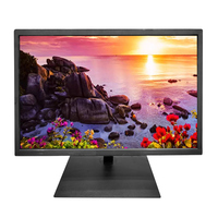 Moniteur LCD de bureau de 18,5 pouces, 19 pouces, 19,5 pouces, 21,5 pouces, 23,6 pouces, 24 pouces, 27 pouces, 32 pouces pour ordinateur de bureau, entreprise, domicile, étudiant, jeux, montage mural