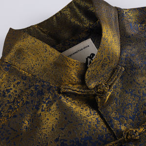 ชุดถังแบบออกแบบได้ตามต้องการเสื้อผ้าสไตล์จีนดั้งเดิมพิมพ์ลายกังฟูเสื้อกังฟูปีใหม่งานปาร์ตี้ - Product Image 5