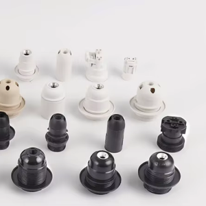 Douilles de lumière à baïonnette enduite e27/e26/<span class=keywords><strong>e14</strong></span> douille de douille de support de lampe - Product Image 6