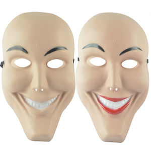 Masques <span class=keywords><strong>d</strong></span>'<span class=keywords><strong>horreur</strong></span> <span class=keywords><strong>d</strong></span>'Halloween, Masques souriants du <span class=keywords><strong>film</strong></span> et de la série TV Plan <span class=keywords><strong>d</strong></span>'Éradication Humaine, Masques de couple, Vente en gros - Product Image 2