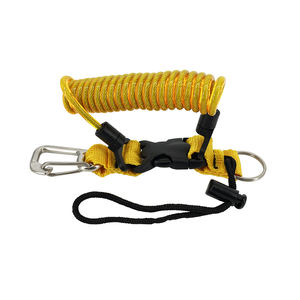 Lanière de bobine de fil d'acier inoxydable avec le mousqueton pour l'équipement sous-marin de <span class=keywords><strong>photo</strong></span> de caméra - Product Image 6