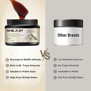 OEM/ODM Pure Himalayan <b>Shilajit</b> <b>Resin</b> Ear Drops Private Labels for Adults Immune Support - Product Image 5