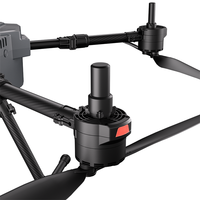 Drone industriel de levage lourd E1000 Quadcopter à longue autonomie, plateforme d'accessoires pour drone multirotor pour inspection et cartographie