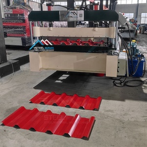 Petit pain trapézoïdal populaire de feuille de toiture de la haute performance NT 40/980 IBR formant la machine - Product Image 3