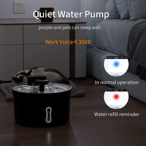 Fontaine à eau pour chat automatique rechargeable sans fil, écologique, portable, élégante, avec capteur solide, distributeur d'eau pour animaux de compagnie et bol de nourriture - Product Image 6