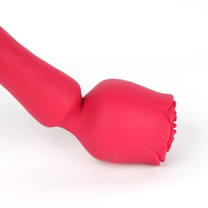 Vibrador de Doble Cabeza con Forma de Flor, 10 Frecuencias, Recargable por USB, Estimulador del Punto G, Juguete Sexual para Adultos - Product Image 2