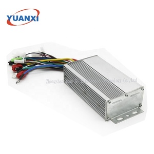 Contrôleur de moteur CC sans balais 60V-72V 50A 1200W pour véhicule électrique/Vélo électrique/Moto/Trottinette/<span class=keywords><strong>Prise</strong></span> factice <span class=keywords><strong>Tesla</strong></span> CE - Product Image 1