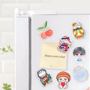 कस्टम क्रिस्टल ऐक्रेलिक चुंबक, थोक व्यक्तिगत फ्रिज स्टिकर, घर सजावट उपहार - Product Image 5