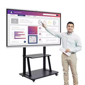 Tableau blanc interactif à écran tactile HONGNUO OEM <span class=keywords><strong>65</strong></span> 75 86 <span class=keywords><strong>pouces</strong></span>, affichage intelligent interactif pour salle de classe, salle de réunion - Product Image 3