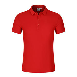 Fabricantes de ropa de golf Logotipo personalizado Polo de piqué Tela de malla de algodón Transpirable Hombres Camisetas de golf Poloshirts - Product Image 3