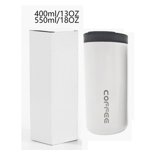 Botella de <span class=keywords><strong>Agua</strong></span> Deportiva con Aislamiento al Vacío de Acero Inoxidable 18/8 de Doble Pared, 550 ml, Libre de BPA, con Logotipo Personalizado, para Bebidas Frías y Calientes - Product Image 6