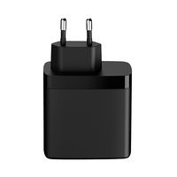 Chargeur USB C GaN 100W 2C1A, adaptateur d'alimentation à charge rapide PD pour MacBook Pro, iPhone, Samsung S25 S26 Ultra, chargeur mural 100W type C