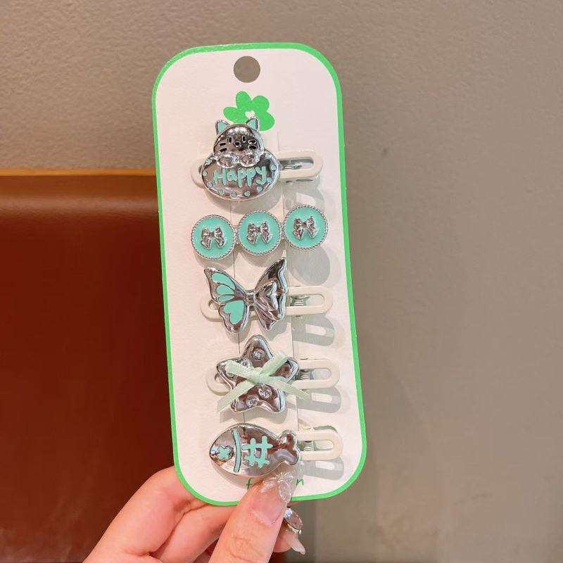 1 green five - piece set