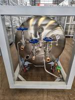 Réservoir Dewar en acier inoxydable 175L 195L 210L 450L 500L pour azote liquide, argon, oxygène, CO2 liquide - Cylindre isolé soudé