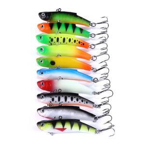 Leurre souple Minnow en plastique ABS avec hameçons imprimés pour la pêche en <span class=keywords><strong>mer</strong></span>, en bateau, en eau salée et la pêche aux poissons <span class=keywords><strong>de</strong></span> fond - Product Image 1