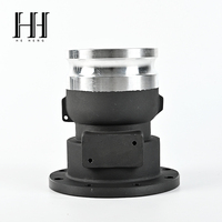 Accessoires pour camions-citernes HeHeng HH803-F : Raccord rapide pour station-service, port de décharge d'huile de 4 pouces, récupération de vapeurs de carburant en fonte