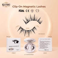 Cils magnétiques 3D en faux vison, sans colle ni eye-liner, avec pinces – Nouveauté très demandée