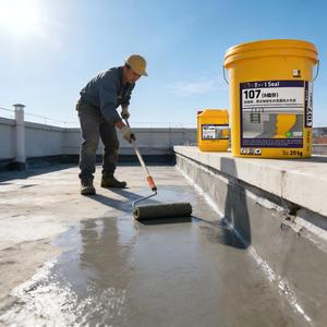 W-TOP- SEAI-107 Mortero impermeabilizante de dos componentes a base de <span class=keywords><strong>cemento</strong></span> modificado con polímeros, grado construcción - Azul Fuego - Product Image 5