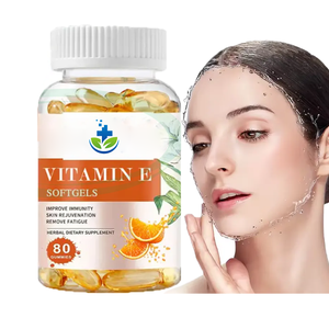 Ausreson Private Label Vitamine <span class=keywords><strong>E</strong></span> Olie Capsule Verhoogde Immuunondersteuning 400iu Vitamine <span class=keywords><strong>E</strong></span> Softgels <span class=keywords><strong>Capsules</strong></span> Voor Huid En Haar - Product Image 1