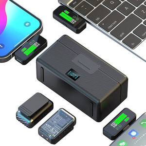 Lavalier Microphone <b>Wireless</b> Noise Reduction For Live Streaming Vlogging Interview Recording With External <b>Mic</b> Feature - Product Image 3