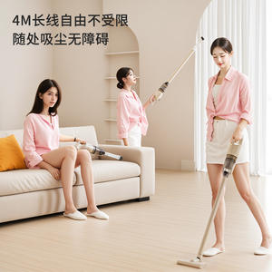 Aspirateur eau et poussière Zhigao CR608 avec cordon de 4 m, buse plate, forte aspiration, aspirateur électrique portatif avec boîte à poussière - Product Image 5