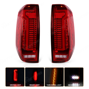 Accessoires de Pièces <span class=keywords><strong>Auto</strong></span> d'Usine Feux Arrières LED pour Nissan Navara D40 NP300 Frontier 2004 2005 - 2014, Feux Arrières de Pare-chocs DRL - Product Image 2