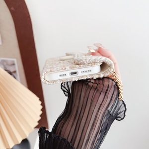 Étui de luxe pour <span class=keywords><strong>iPhone</strong></span> 16 Plus avec cordon, porte-cartes, fonction portefeuille, étanche, antichoc, en cuir synthétique - Product Image 6