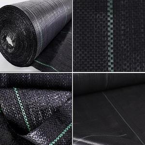 Cubierta de suelo de PP negro de 120gsm para agricultura y jardín, estera de hierba antihierba de plástico de alta calidad - Product Image 4