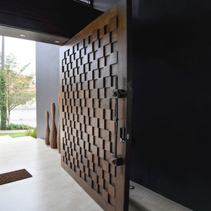 Seeyesdoor Design di lusso tedesco sistema di chiusura intelligente porta d'ingresso esterno di sicurezza porta a perno anteriore in alluminio porta bianca - Product Image 4