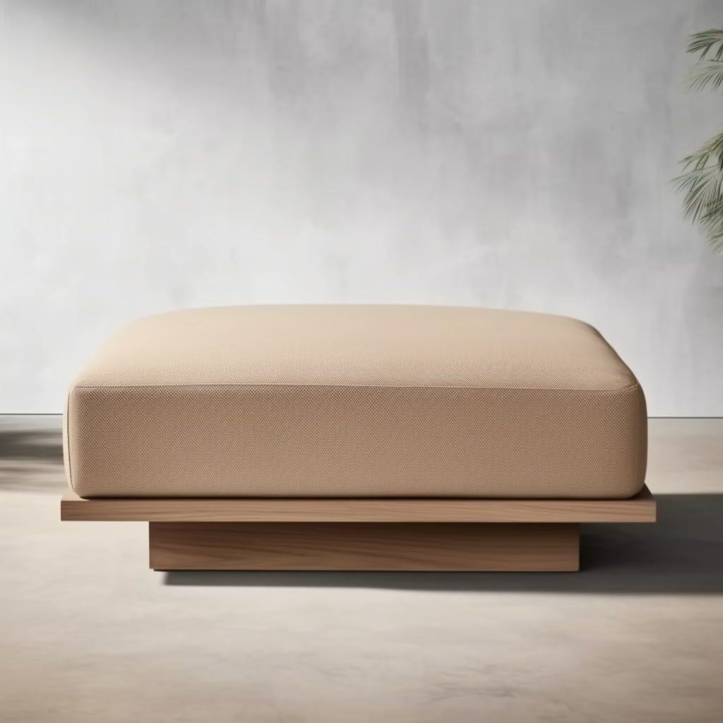 Outdoor Furniture Garden Sofa Modern Sofa  Patio Furniture Set Solid Teak  Frame Garden  Sofa Set